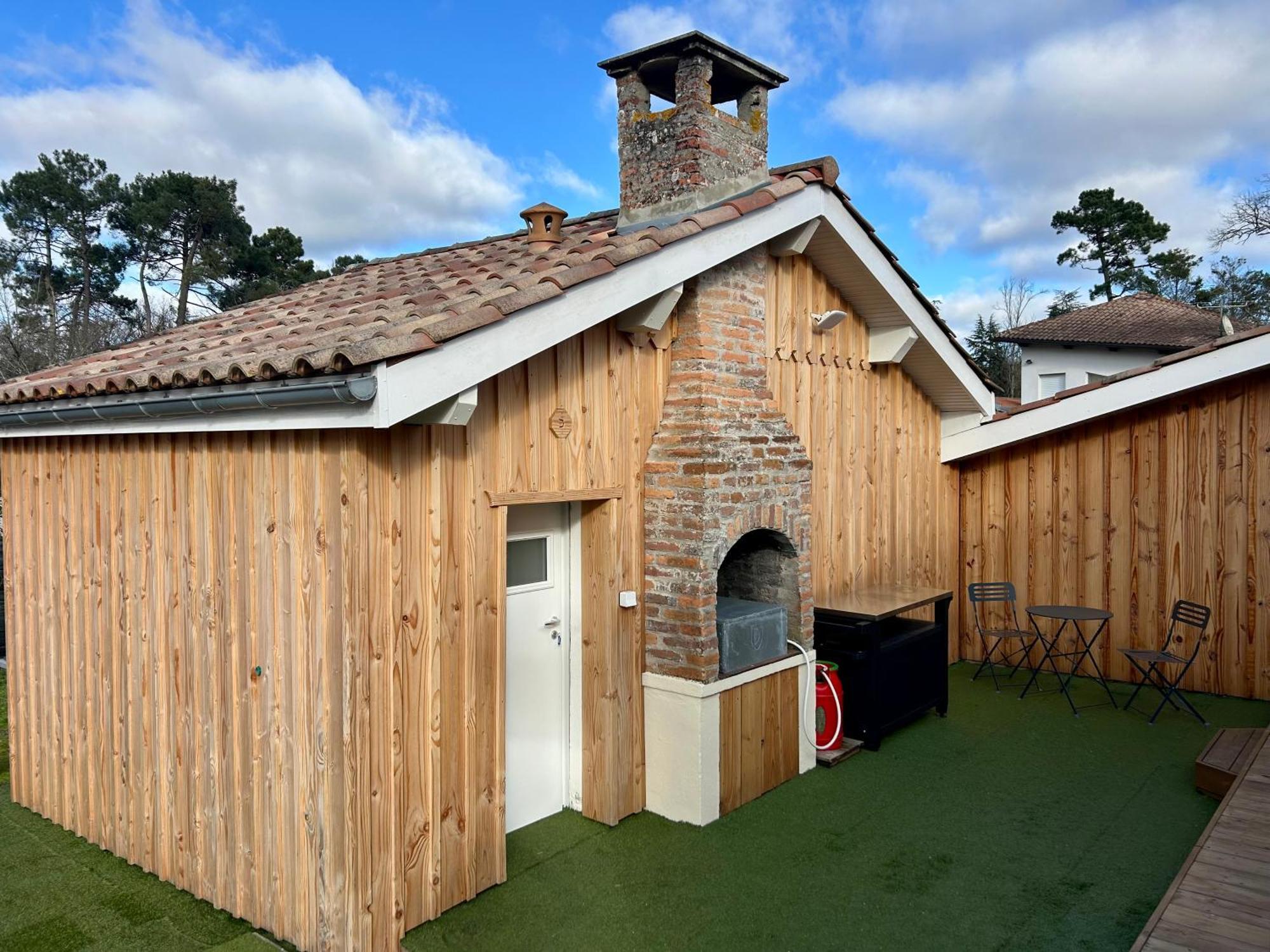 Tiny House De Charme Toute Equipee Le Pian-Médoc Exterior foto